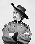 General George Custer Photo by Mathew Brady